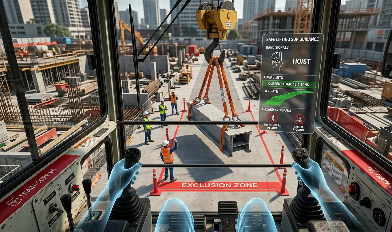 Crane Operations — Drona VR preview