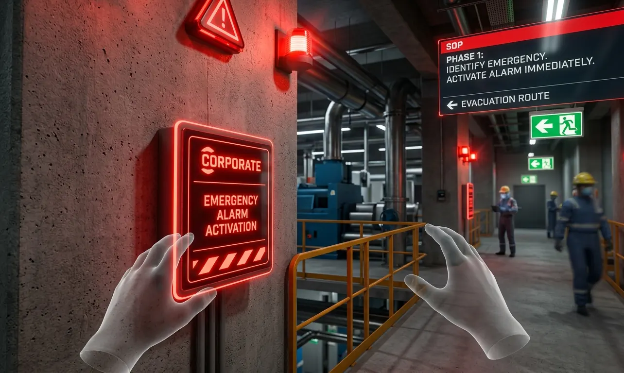 Emergency Evacuation — Drona VR preview